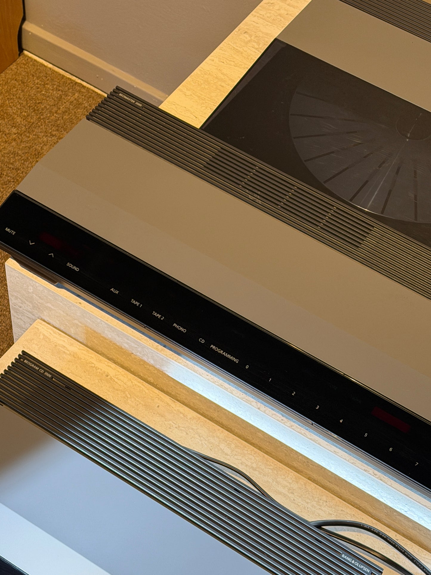 Beosystem 3500 komplett -  Fantastiskt skick - ny mmc-nål